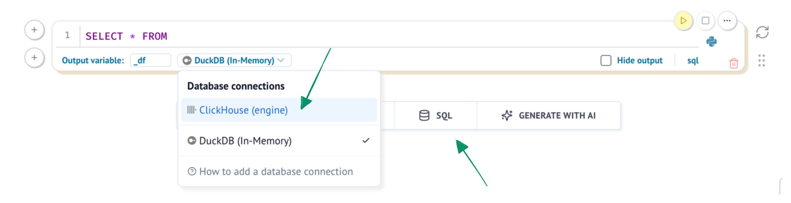 Выбор SQL-движка